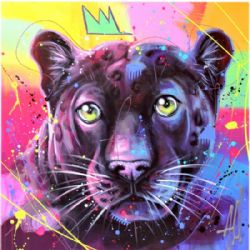 JACAROU - SEXY PLUM! PAR ANDRÉA MARQUIS 50CM X 50CM - DIAMOND DOTZ